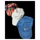 Set of 3 Nike Golf and Lululemon Baseball Caps