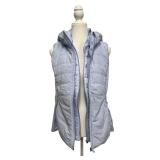Lululemon Quilted Hooded Vest in Periwinkle