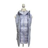 Lululemon Quilted Hooded Vest in Periwinkle