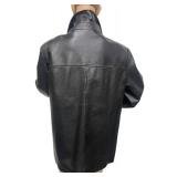 St. John Leather Double-Breasted Women