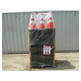 Traffic Safety Cones Reflective Orange 28"