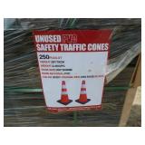 Traffic Safety Cones Reflective Orange 28"