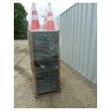 Traffic Safety Cones Reflective Orange 28"