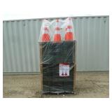 Traffic Safety Cones Reflective Orange 28"