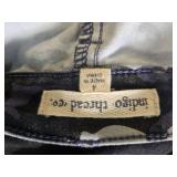 Lot of 2 indigo Camou women pens (NEW); Size 4 and 16