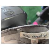 Lot of 2 indigo Camou women pens (NEW); Size 4 and 16