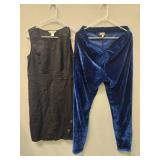 Lot of 2 Women clothes (NEW): One world 1X and the dress brand is Christopher and Banks:  size 4