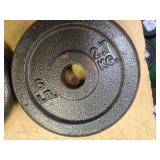 A Pair of 5LB -One -Inch Weight Plates (USED)