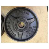 A Pair of 5LB -One -Inch Weight Plates (USED)