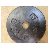 A Pair of 5LB -One -Inch Weight Plates (USED)