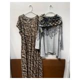 Ladys Tops, Dresses & Apparel - Sizes XL, Kate and Mallaroy and Live and let Live (NEW)