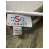 Ladies Tops, Dresses: Sizes 1X, Kate & Mallory and OSO Casual (NEW)
