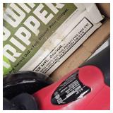 4" Grinder "Like New" and 1/4" Drive Deed Well Socket Set