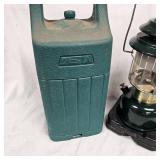 Pair of Victor Wolf Traps and Coleman Lamp