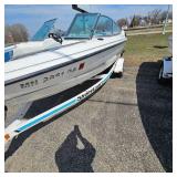 92 Chapperal Fiberglass Boat with Trailer