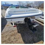 92 Chapperal Fiberglass Boat with Trailer