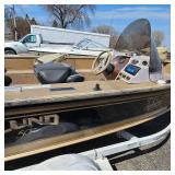 98 Lund 1800 Pro V with Trailer