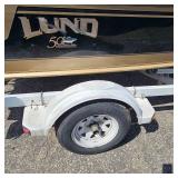 98 Lund 1800 Pro V with Trailer