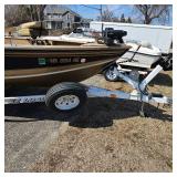 98 Lund 1800 Pro V with Trailer