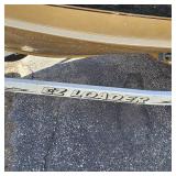 98 Lund 1800 Pro V with Trailer