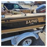 98 Lund 1800 Pro V with Trailer