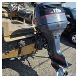 98 Lund 1800 Pro V with Trailer