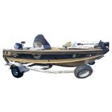 98 Lund 1800 Pro V with Trailer