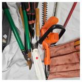 BBQ Tool Set, Saws, Hedge Trimmers