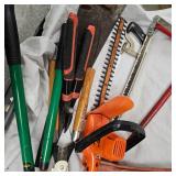 BBQ Tool Set, Saws, Hedge Trimmers
