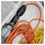 2 Extension Cords, 4 Utitility Light, Made in Japan