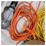 2 Extension Cords, 4 Utitility Light, Made in Japan