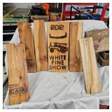 Collection of Pioneer Days/Cedar Shakes w Corn Huskers/Land O Lakes Cheese Boxes