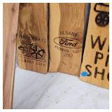 Collection of Pioneer Days/Cedar Shakes w Corn Huskers/Land O Lakes Cheese Boxes