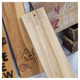 Collection of Pioneer Days/Cedar Shakes w Corn Huskers/Land O Lakes Cheese Boxes