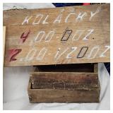 Collection of Pioneer Days/Cedar Shakes w Corn Huskers/Land O Lakes Cheese Boxes