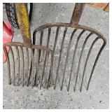 2 Pitchforks in Very Nice Shape