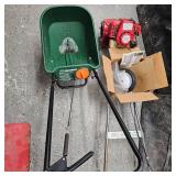 Mantis Garden Tiller and Scott