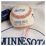 Minnesota Twins Signed Memorabilia Baseball Rookie Cards