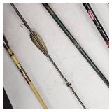 Lot of 6 Rod and Reel Combos