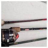 Lot of 6 Rod and Reel Combos