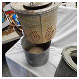 (2) Steel Minnow Buckets