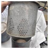 (2) Steel Minnow Buckets