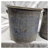 (2) Steel Minnow Buckets