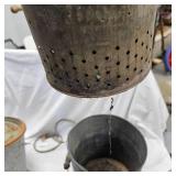 (2) Steel Minnow Buckets