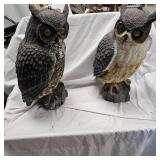 Pair of  24" Owls
