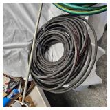 Garden Hose and Sprinkler