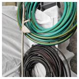 Garden Hose and Sprinkler