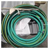 Garden Hose and Sprinkler