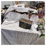 Compound Bow and 50 Cal Ammo Can