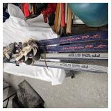 Cross Country Skiis and Boots, Fisher and TUA brands